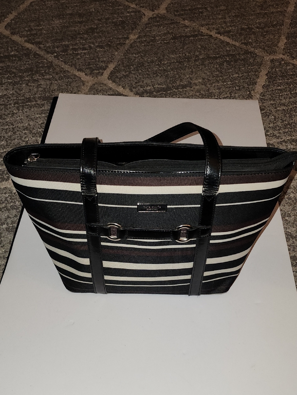 Kate Spade New York  Striped Tote Bag.